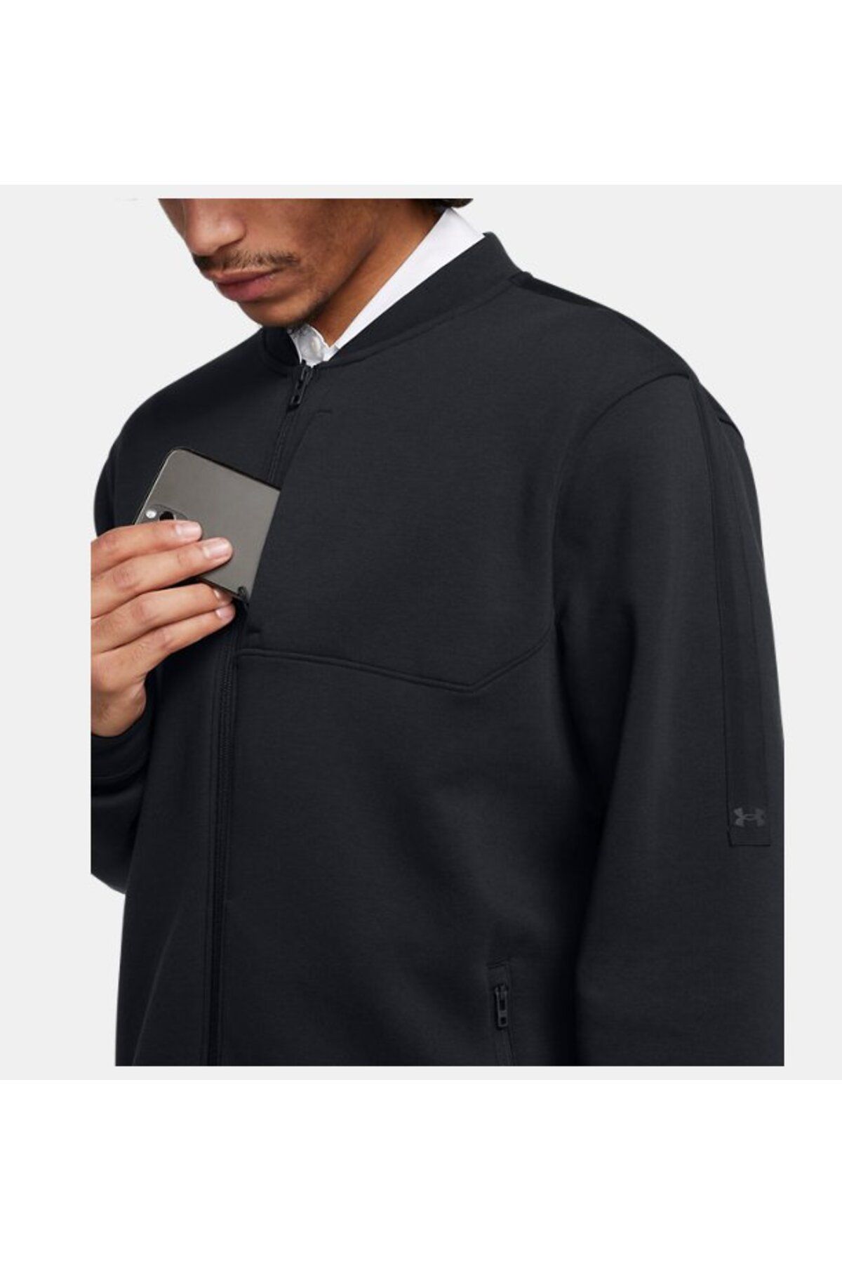 سویشرت ورزشی مشکی مردانه نکات مربوط به تور UA FZ Bomber کت 1383148 001 Under Armour