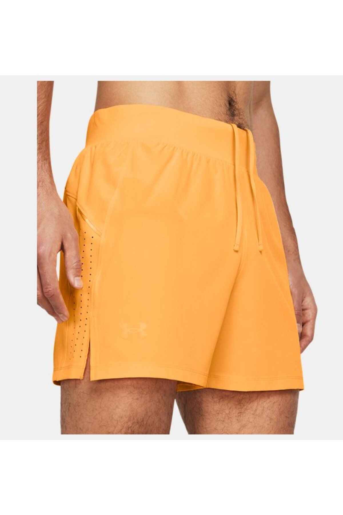 شورت ورزشی نارنجی مردانه های نخبگان UA 1376509 803 Under Armour