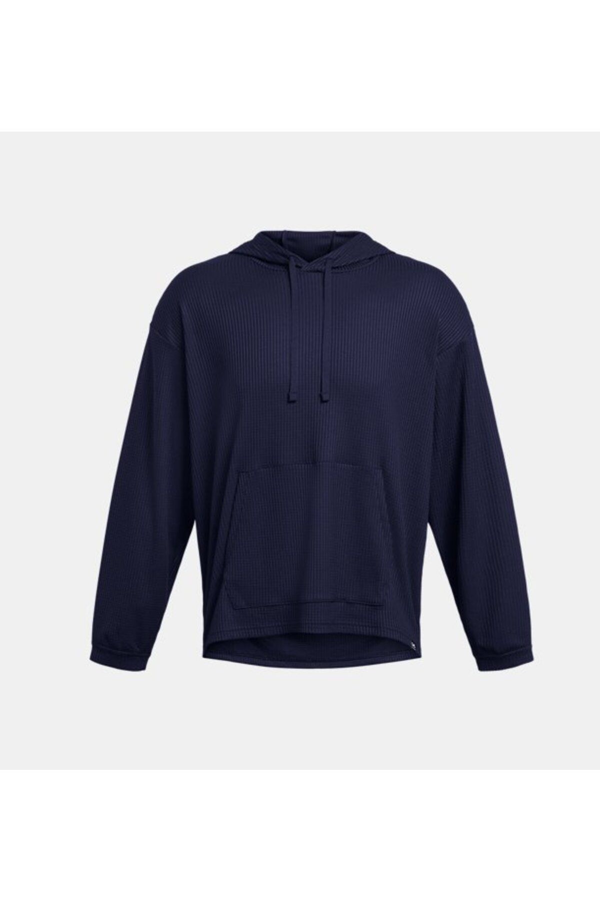 سویشرت ورزشی آبی مردانه وافل رقیب UA در بالای 410 Under Armour