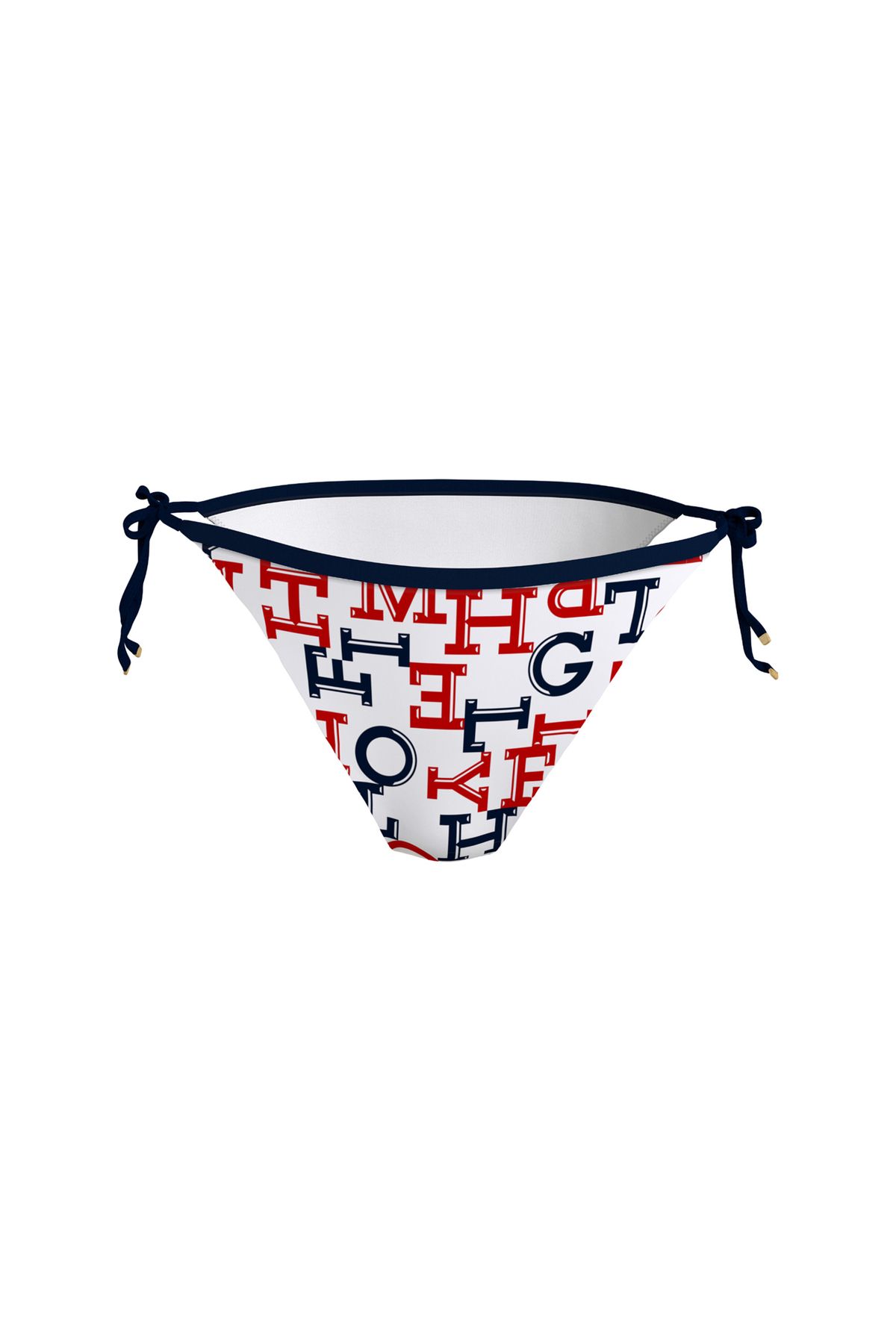 Tommy Hilfiger Lacivert Beyaz K rm z Kad n Bikini Alt CHEEKY STRING SIDE T 0K4 UW0UW0531 Fiyat Yorumlar Trendyol