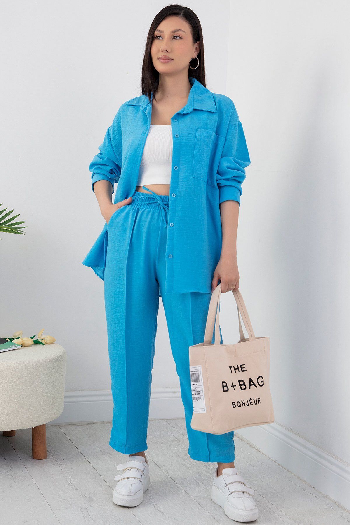 PULLIMM-6770 Model Double Set - With Buttons and Pockets 3