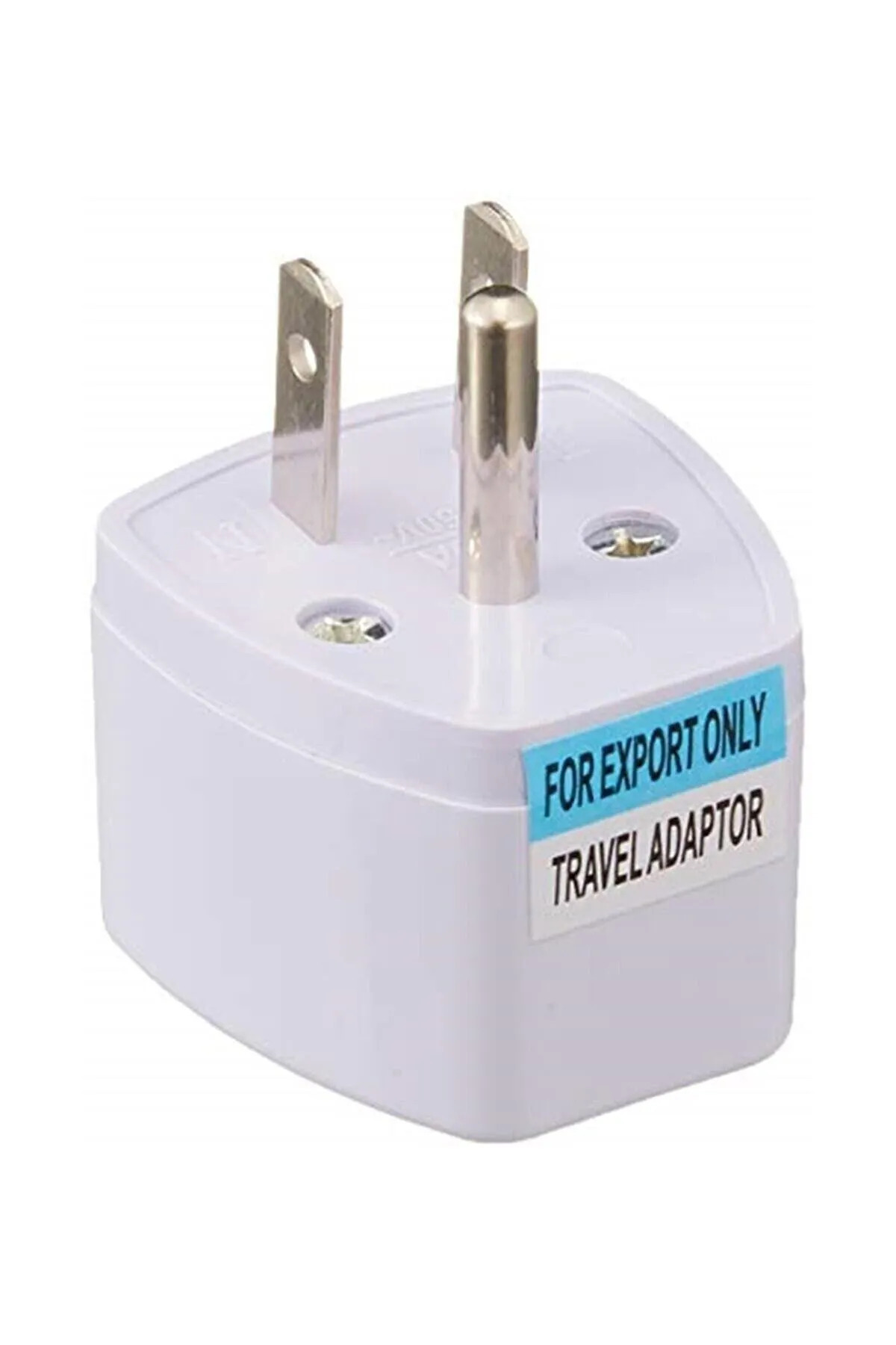 DESTE ELEKTRONİK Seyahat Adaptörü Amerika Topraklı Erkek Fiş - Amerika  Priz Dönüştürücü ( B Tipi Fiş Çevirici )