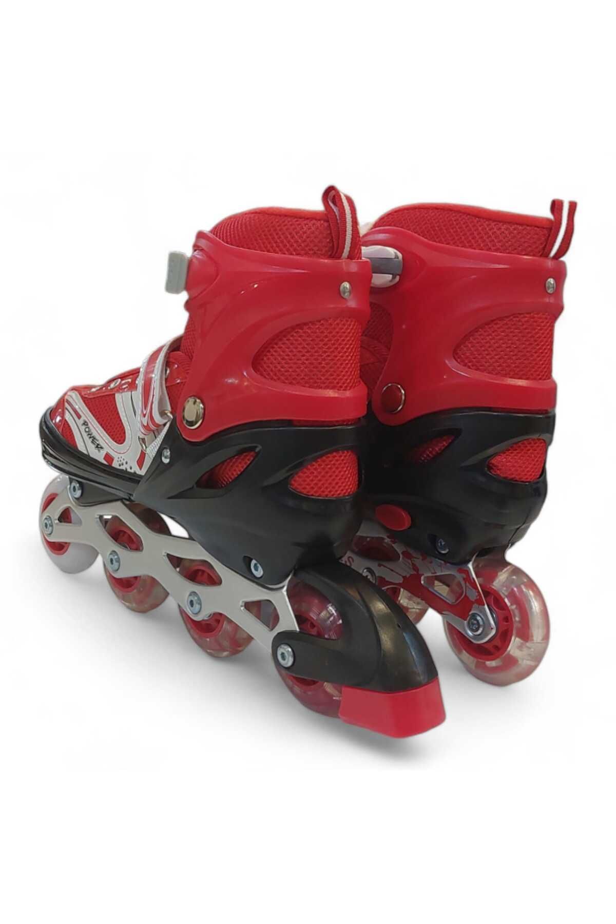 Furkan Toys-Metal Lighted Adjustable Practice Skates 4