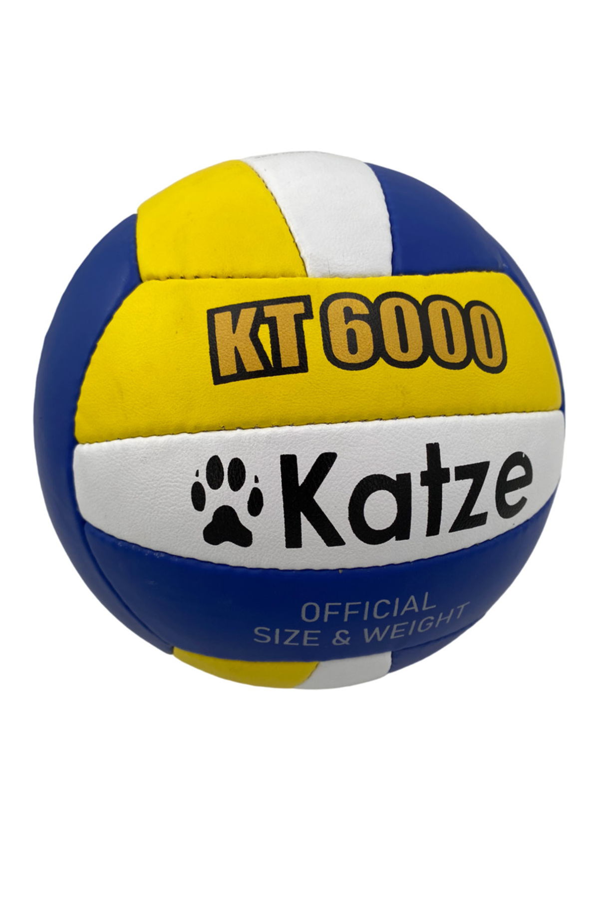 REDZEUS KT6000 Voleybol Topu El Dikişli Mavi Beyaz
