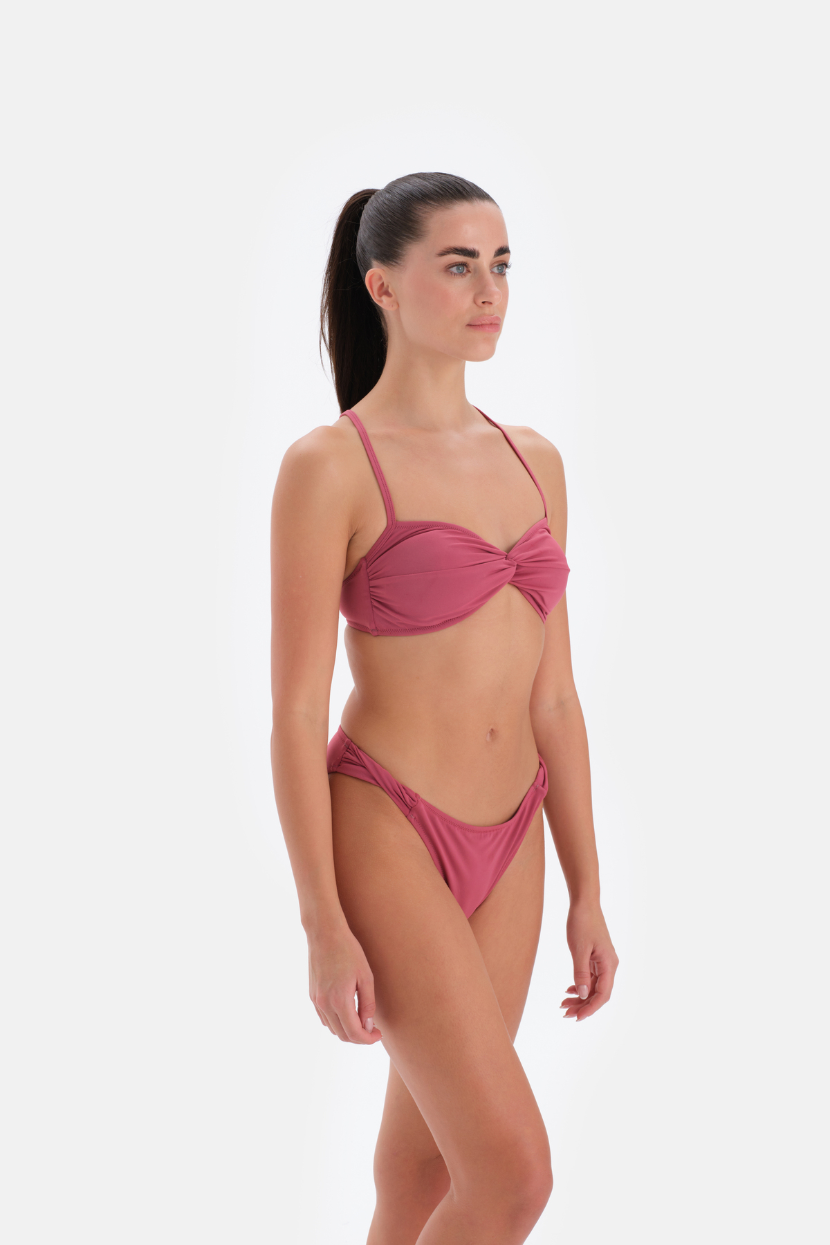 Eros-Pflaume 3123Bk - Trägerloses Bikini-Set 3