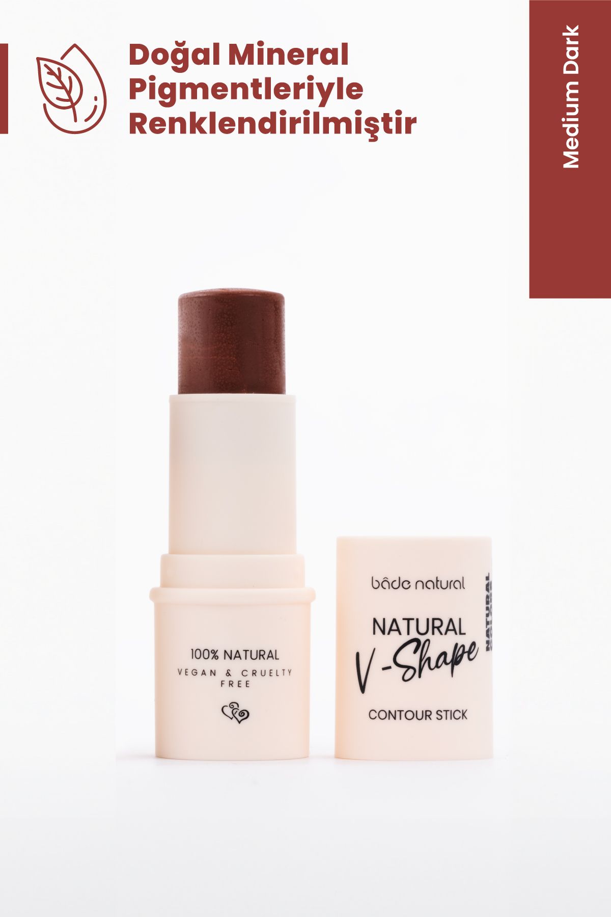 کانتور چوب متوسط 02 100 ٪ طبیعی Bade Natural