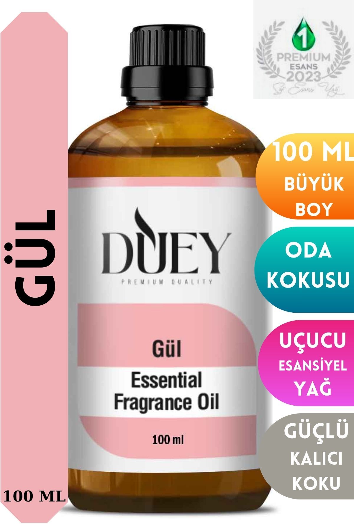 Rose Essential Oil 100ML Incense Oil Diffuser Essence Room Fragrance Essence Air Humidifier