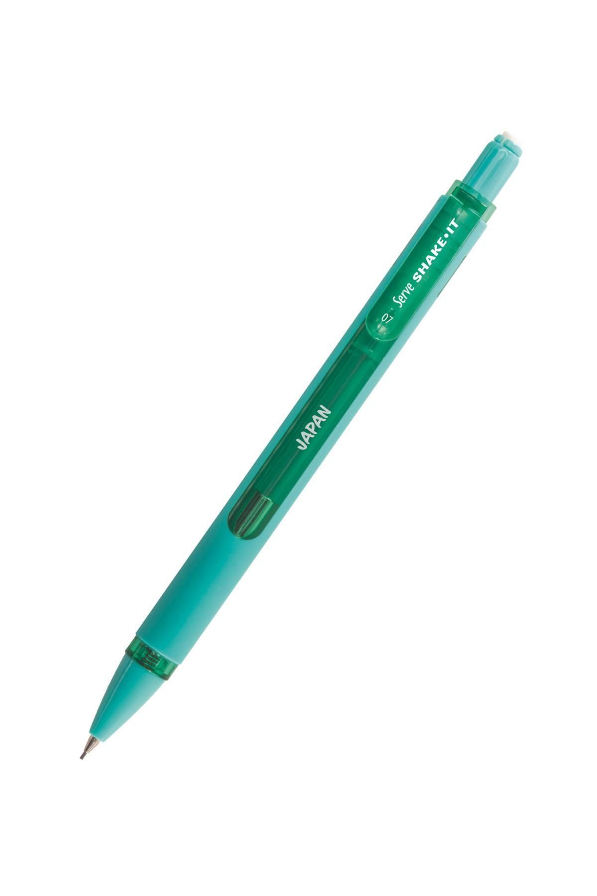 Serve Shake-It Mekanik Kurşun Kalem 0,7 Mm - N Yeşili