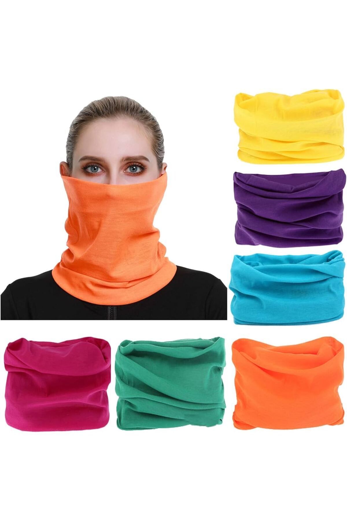 ROCMAY-18 Multifunctional Unisex Neck Collars (mixed Colors) 2