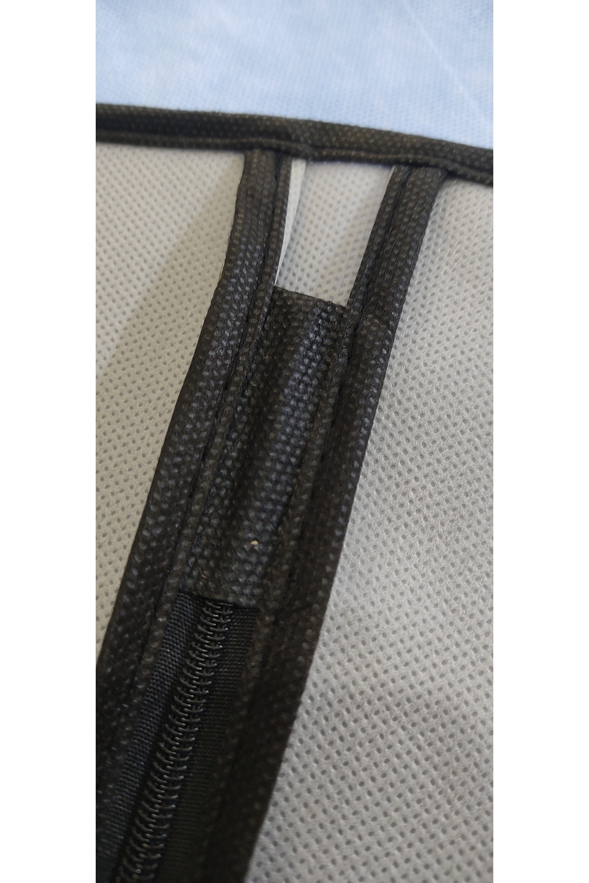 Takım Elbise Kılıfı, Elbise Koruyucu Hurç, Gamboç, 64*100 Cm, Gri Renk