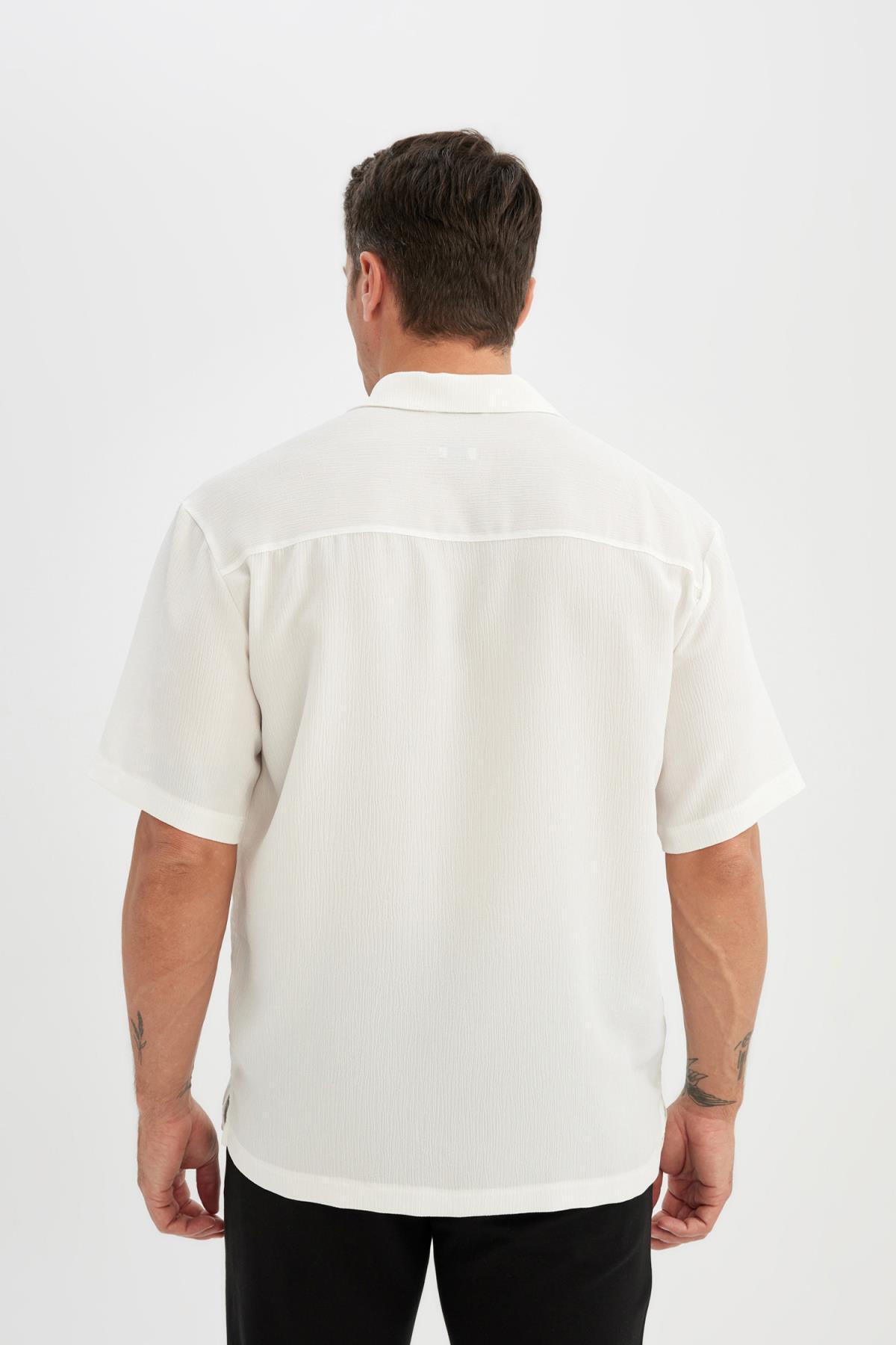 پیراهن مردانه دفاکتو | C7398AX24SM Defacto - Image 6