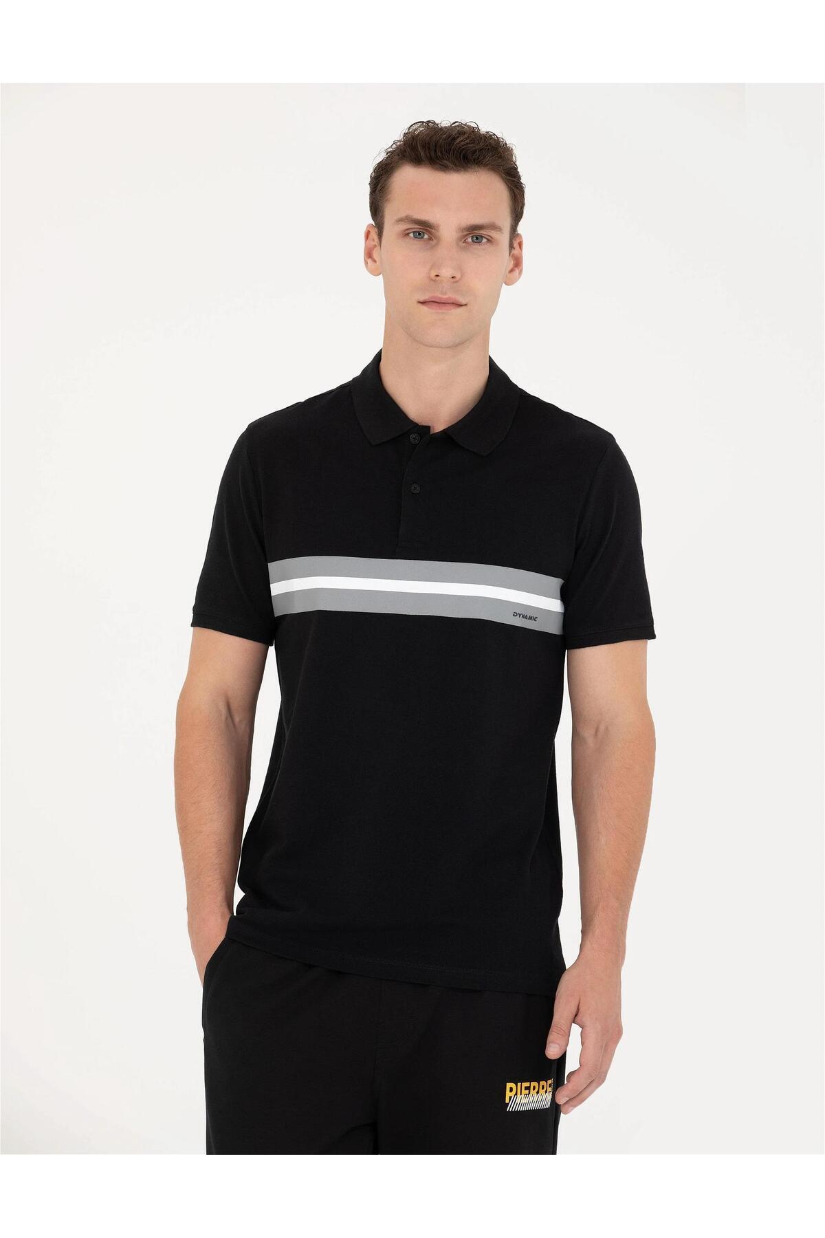 تیشرت یقه پلو مردانه راسته آستین کوتاه | پیر کاردین Pierre Cardin G021SZ011.000.1723317.VR046 - تصویر 3