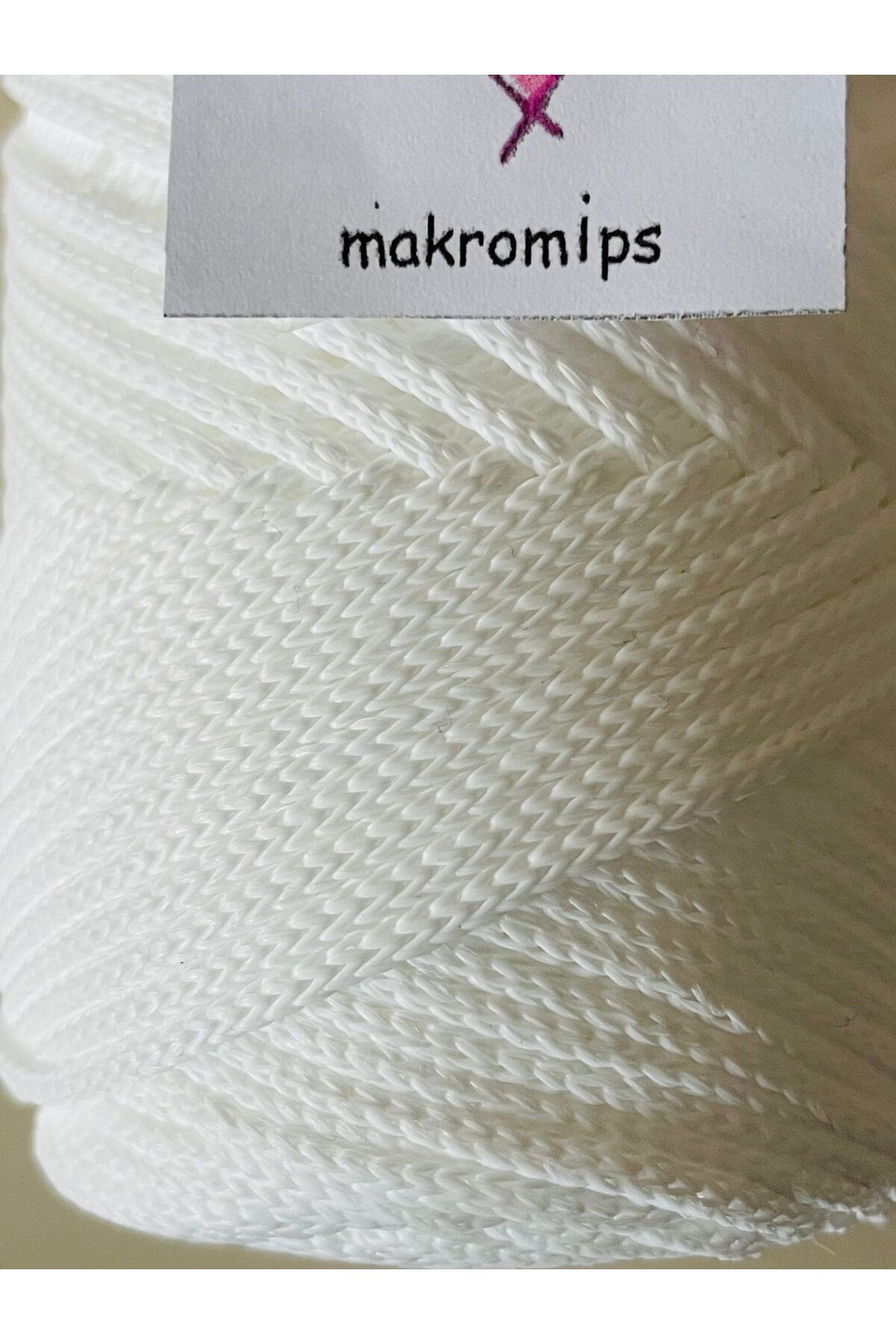 Makromİps-1.Quality Premium Polyster Macrame Thread - 100g 1.5mm Hobby Hand Knitted Bag 2
