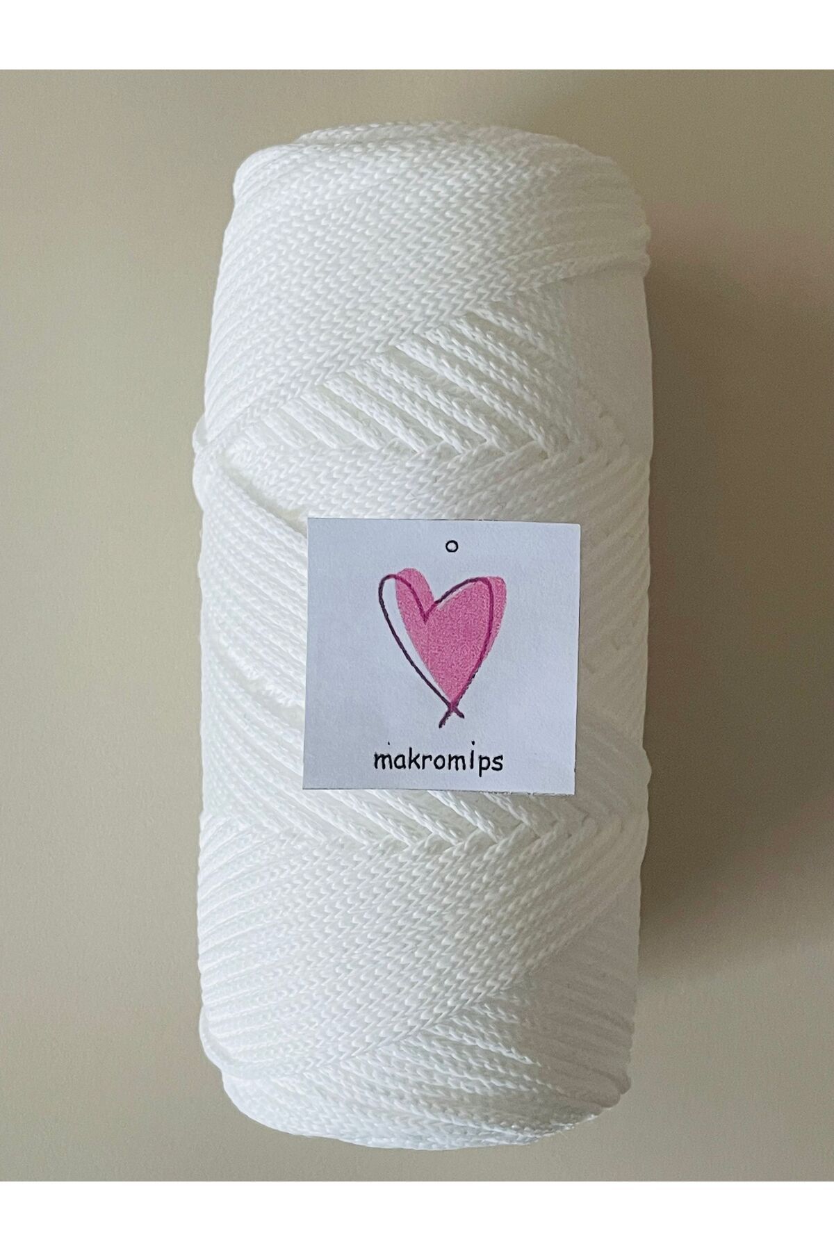 Makromİps-1.Quality Premium Polyster Macrame Thread - 100g 1.5mm Hobby Hand Knitted Bag 3