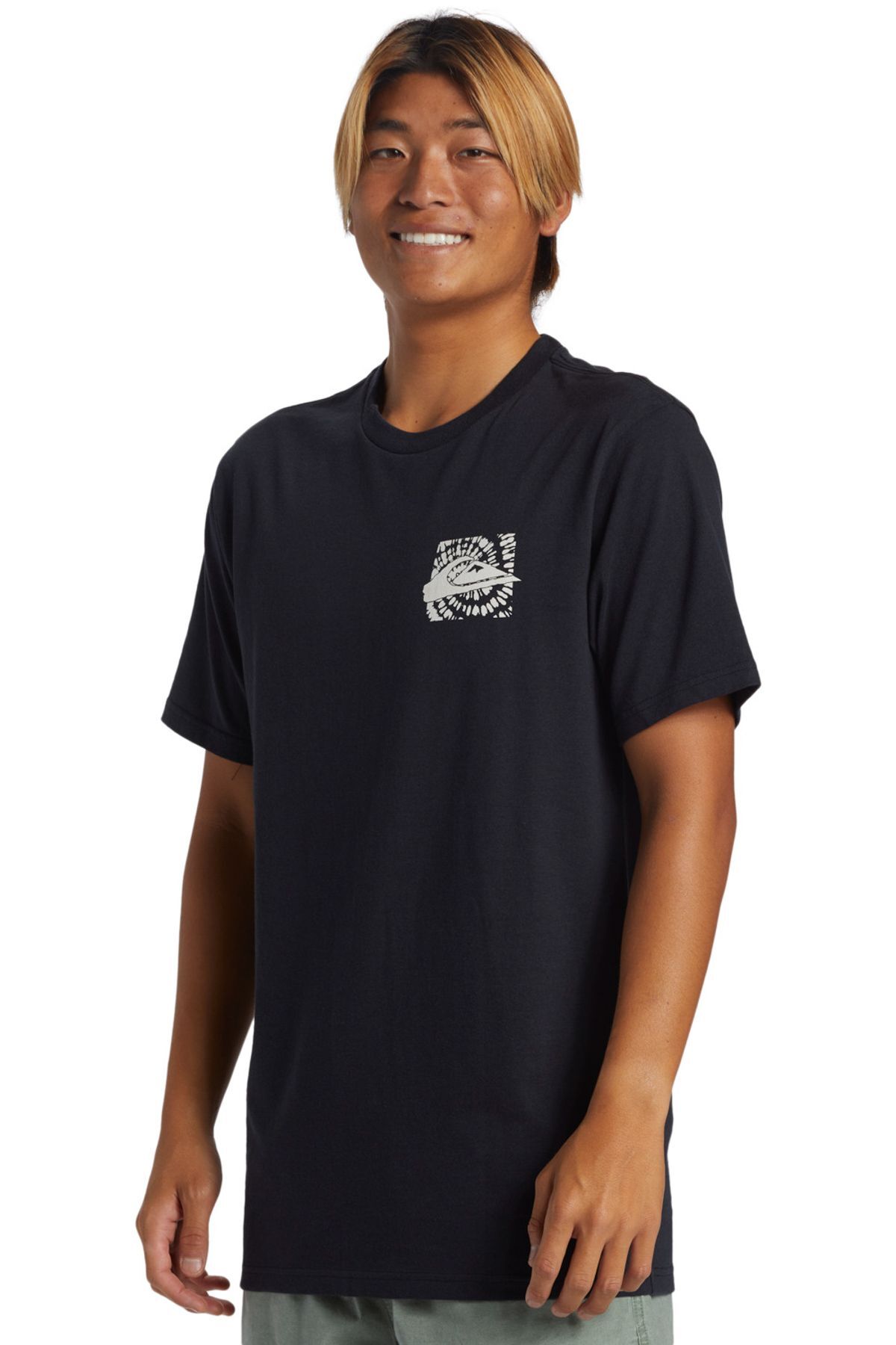 تیشرت مردانه مشکی کوئیک‌سیلور | AQYZT09540 اورجینال - تصویر 5