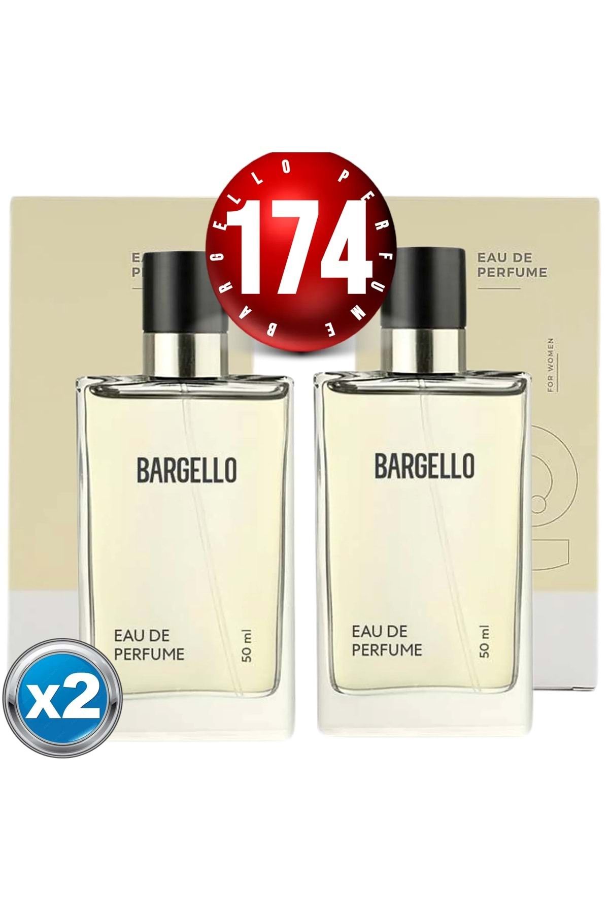 174x2 (2PCS) گل 50 میلی لیتر Edp Bargello