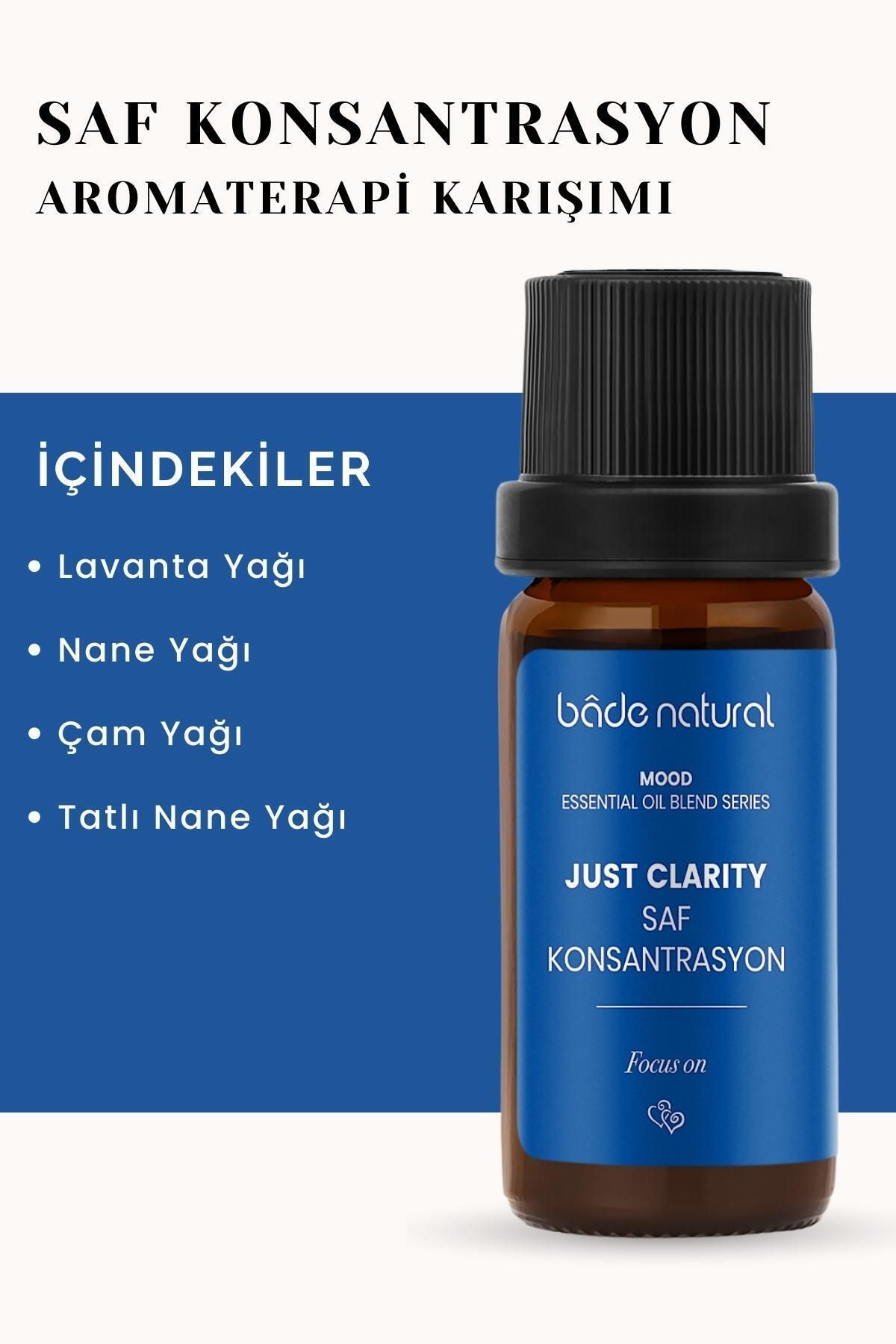 روغن مراقبتی مخلوط آروماتراپی غلظت خالص 10 میل Bade Natural