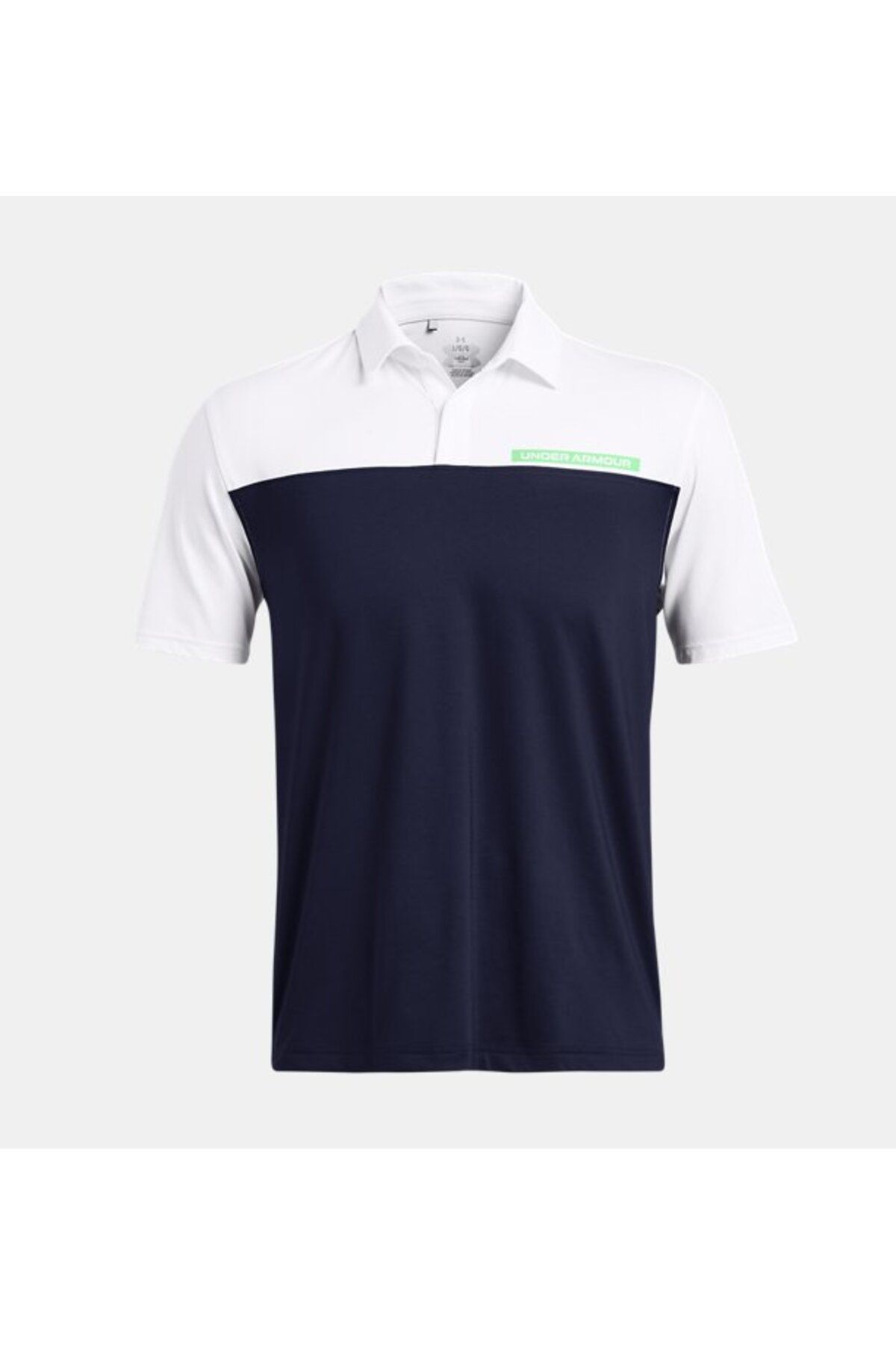 تی شرت ورزشی آبی مردانه بلوک رنگی UA T2G Polo 1383139 410 Under Armour