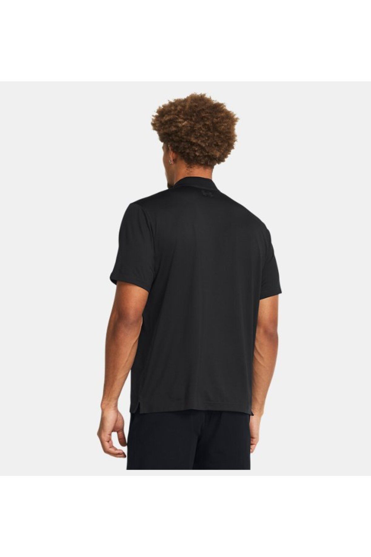 تی شرت ورزشی مشکی مردانه Playoff UA 3.0 DASH POLO 1383152 022 Under Armour