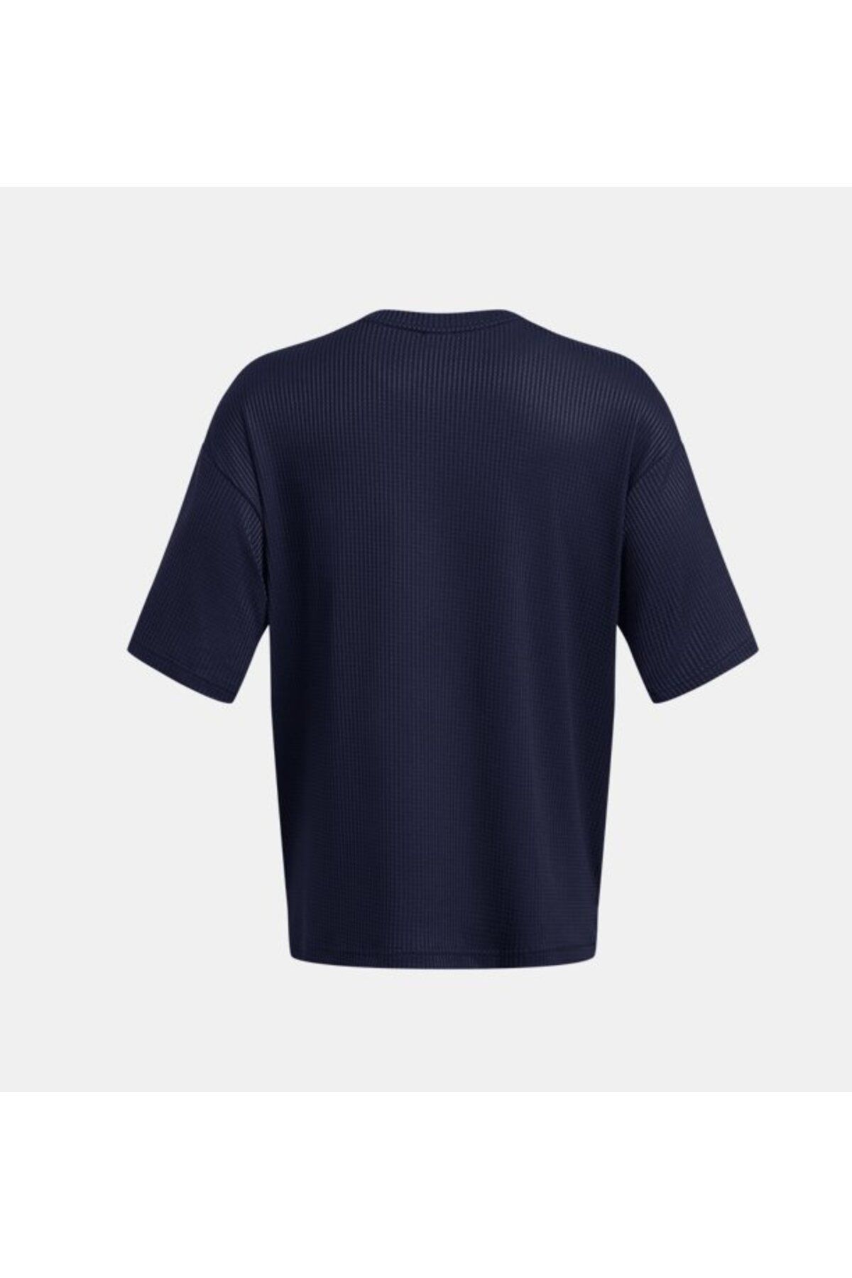 تی شرت ورزشی آبی مردانه خدمه وافل رقیب UA 1383106 410 Under Armour
