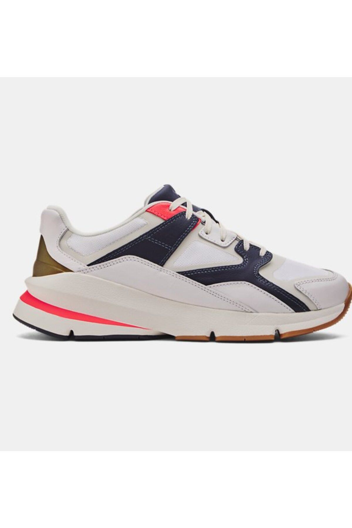 Unisex UA Forge 96 Leather Shoes Casual 3027719-102 Under Armour