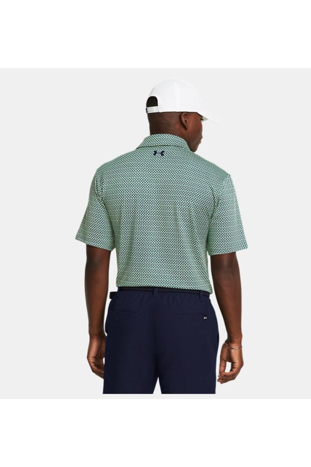 تی شرت ورزشی سبز مردانه Playoff 'S UA 3.0 چاپی Polo 1378677 350 Under Armour