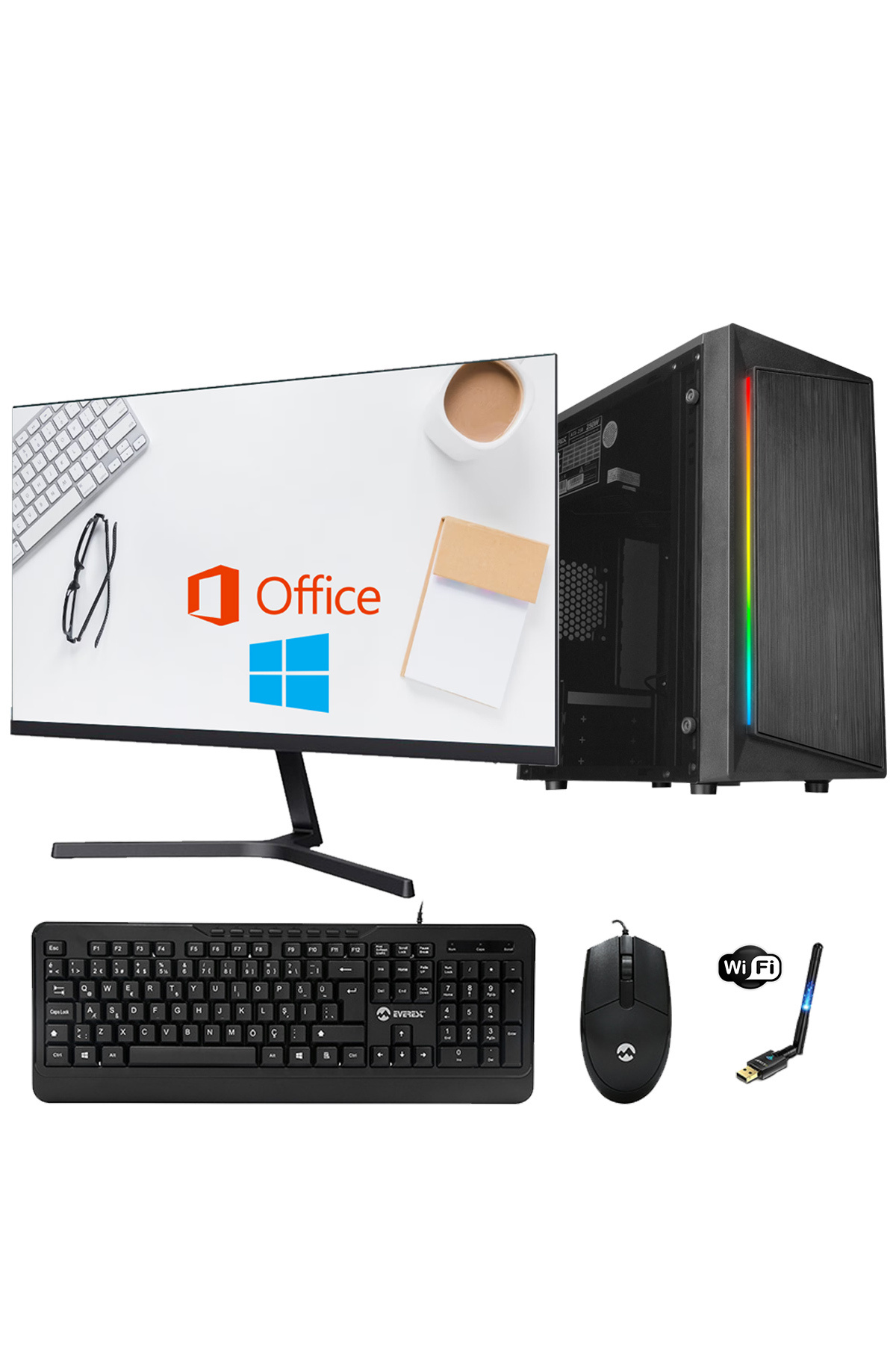 Guest M20 i5-3470 8GB Ram 512GB SSD 21.5" Masaüstü Bilgisayar