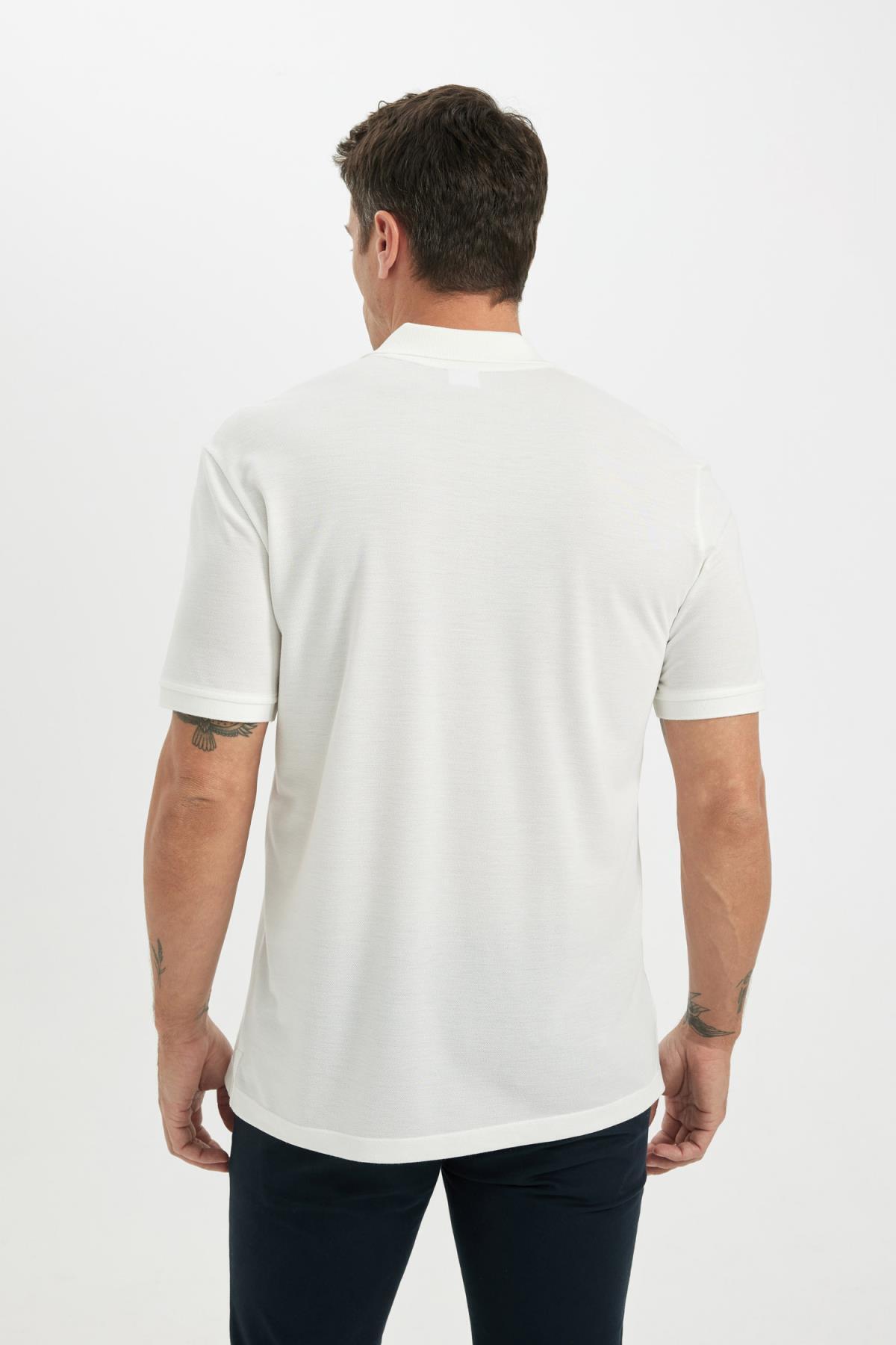 پولوشرت مردانه دفاکتو | C9228AX24SM Defacto - Image 5