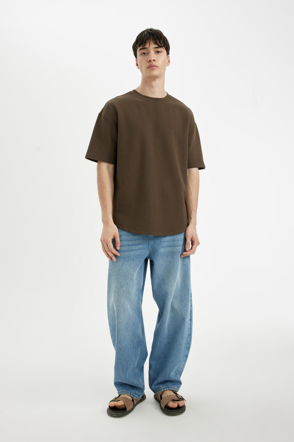 تی شرت مردانه دفاکتو | B4443AX24SP Defacto - Image 2