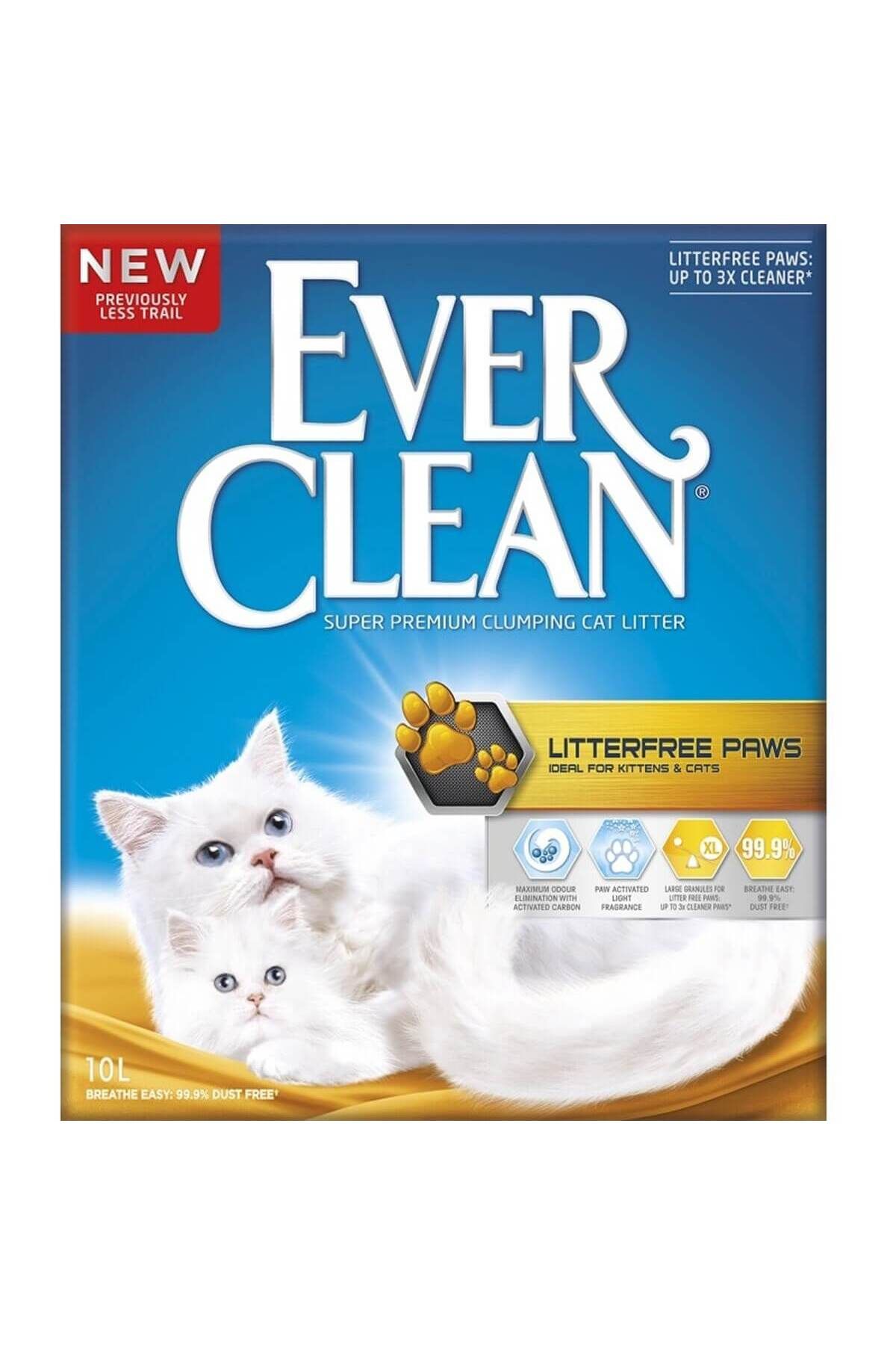 Ever Clean Litter free Paws Patilere Yapışmayan Kedi Kumu 10lt