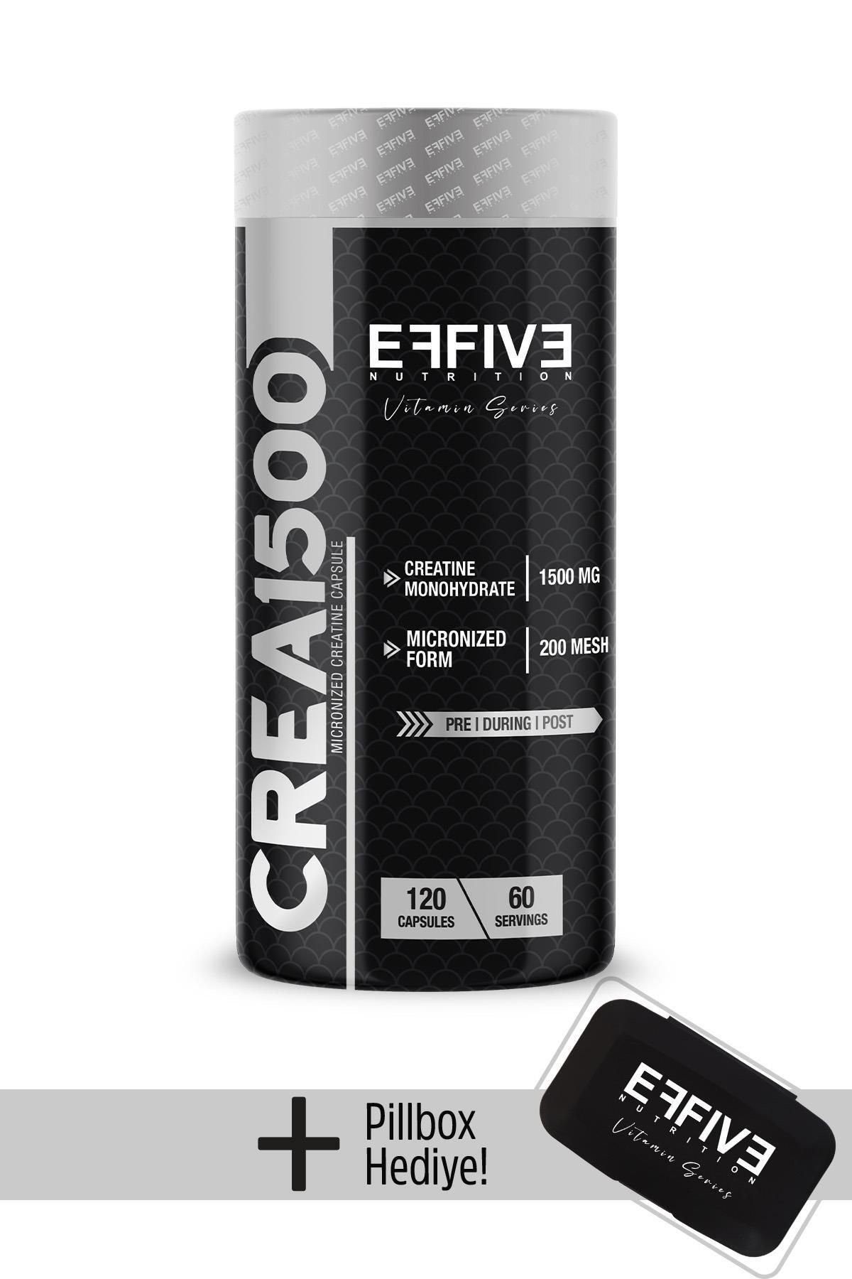 Effive Nutrition Crea1500 Kreatine Monohydrate 120 Kapsül