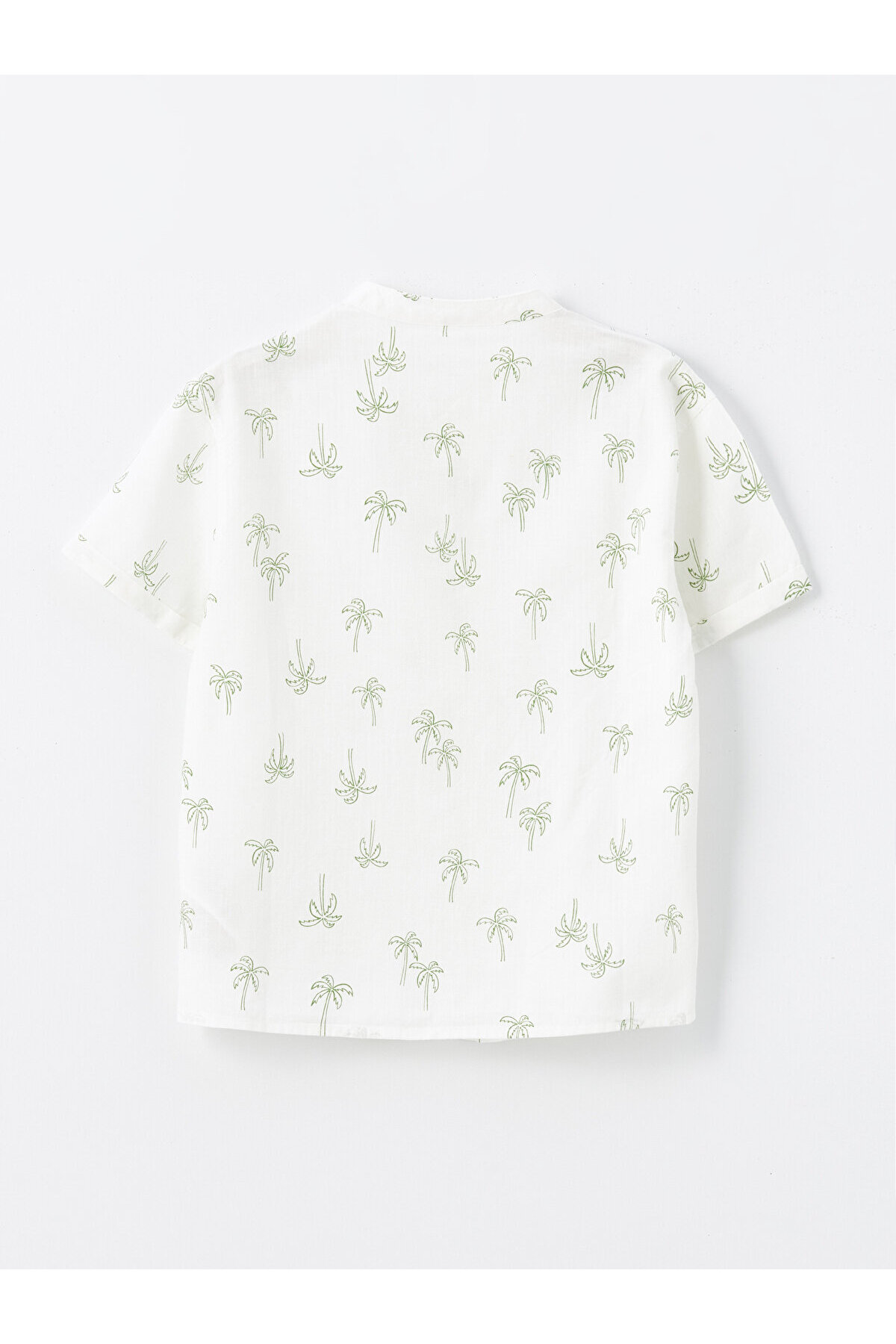 LC Waikiki Hakim Yaka Kısa Kollu Baskılı Erkek Bebek Gömlek fotoğrafı 2 (önizleme)