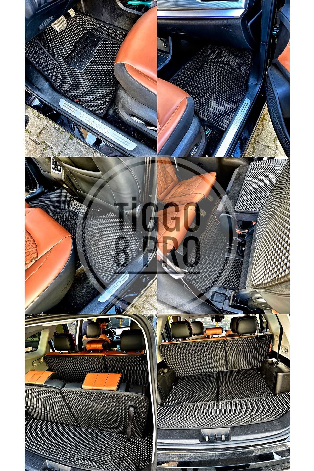 maxcar TİGGO 8 Pro 5D Eva Premium Mat + металлический каблук + багажный отсек 74737322