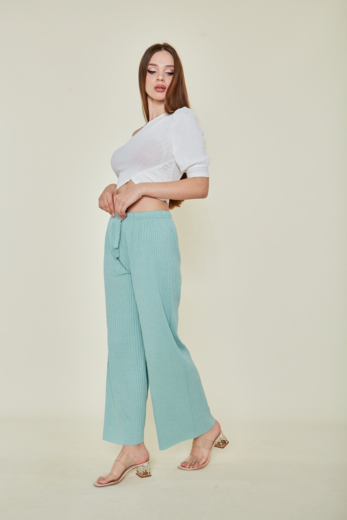 Rudaconcept-Pantaloni de pijama confortabili pentru femei - Îmbrăcăminte pentru casă pentru femei 4