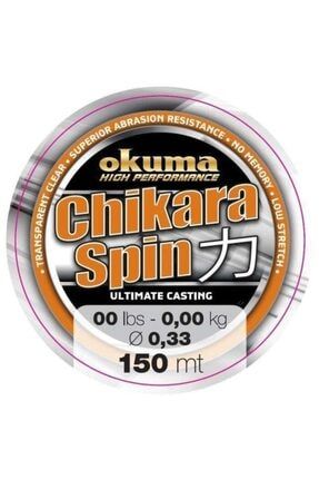 Chıkara Spin 150 Mt Misina 0,18 Mm OKUMA448003