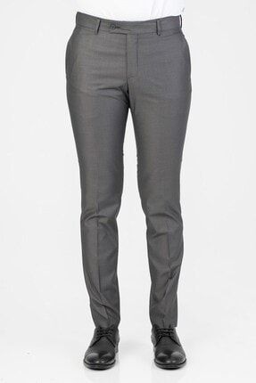 Erkek Griffith Slim Fit Kumaş Pantolon Koyu Gri WPNT21151