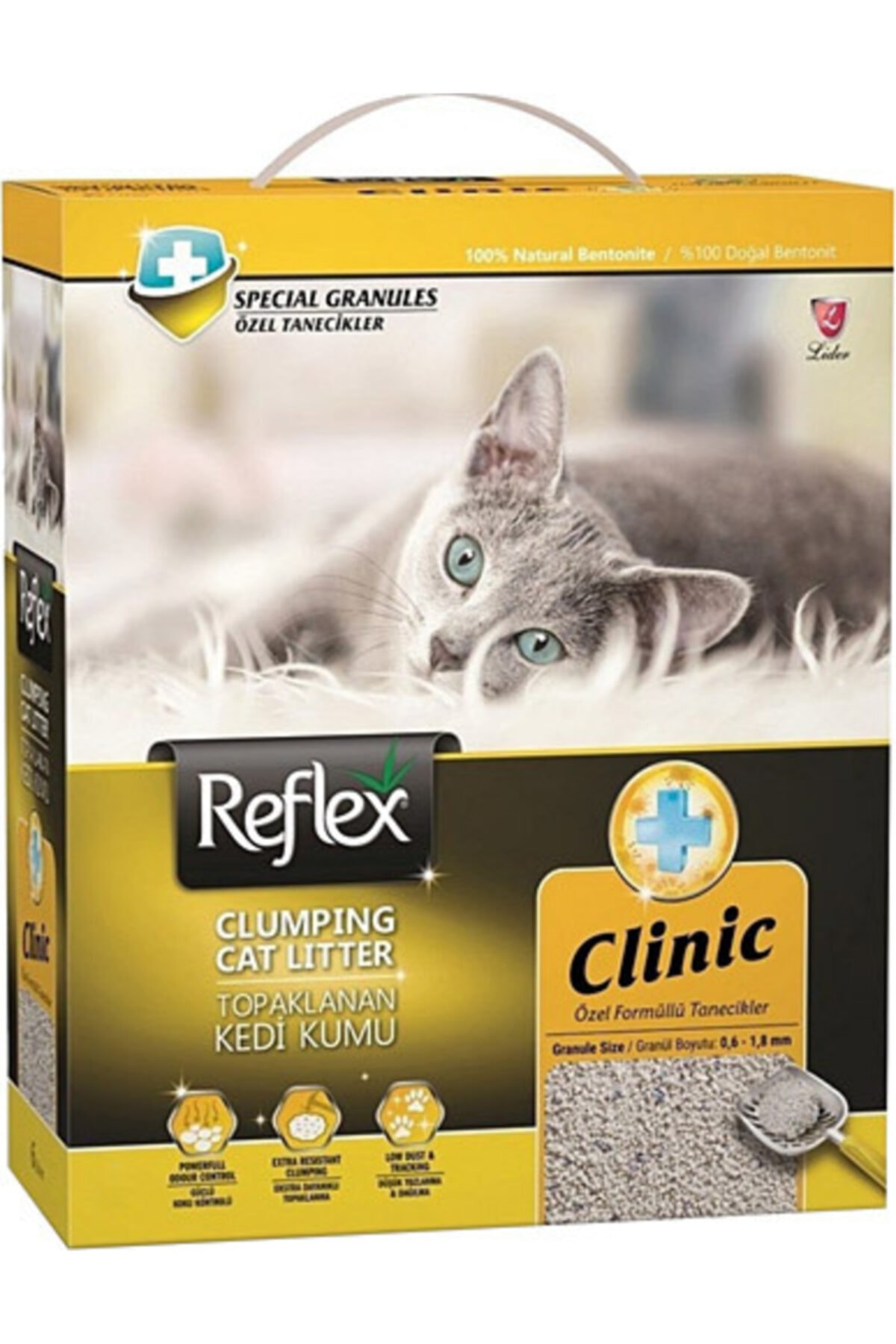 Reflex Clinic İdrar Yolu Hastalığı Önleyen 10 lt Kedi Kumu
