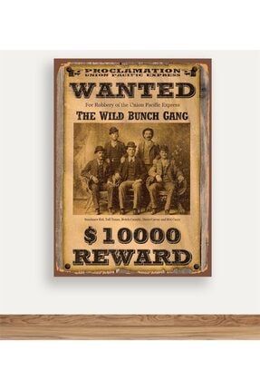 Wanted Poster Tablo 30x45 cm WantedPoster1