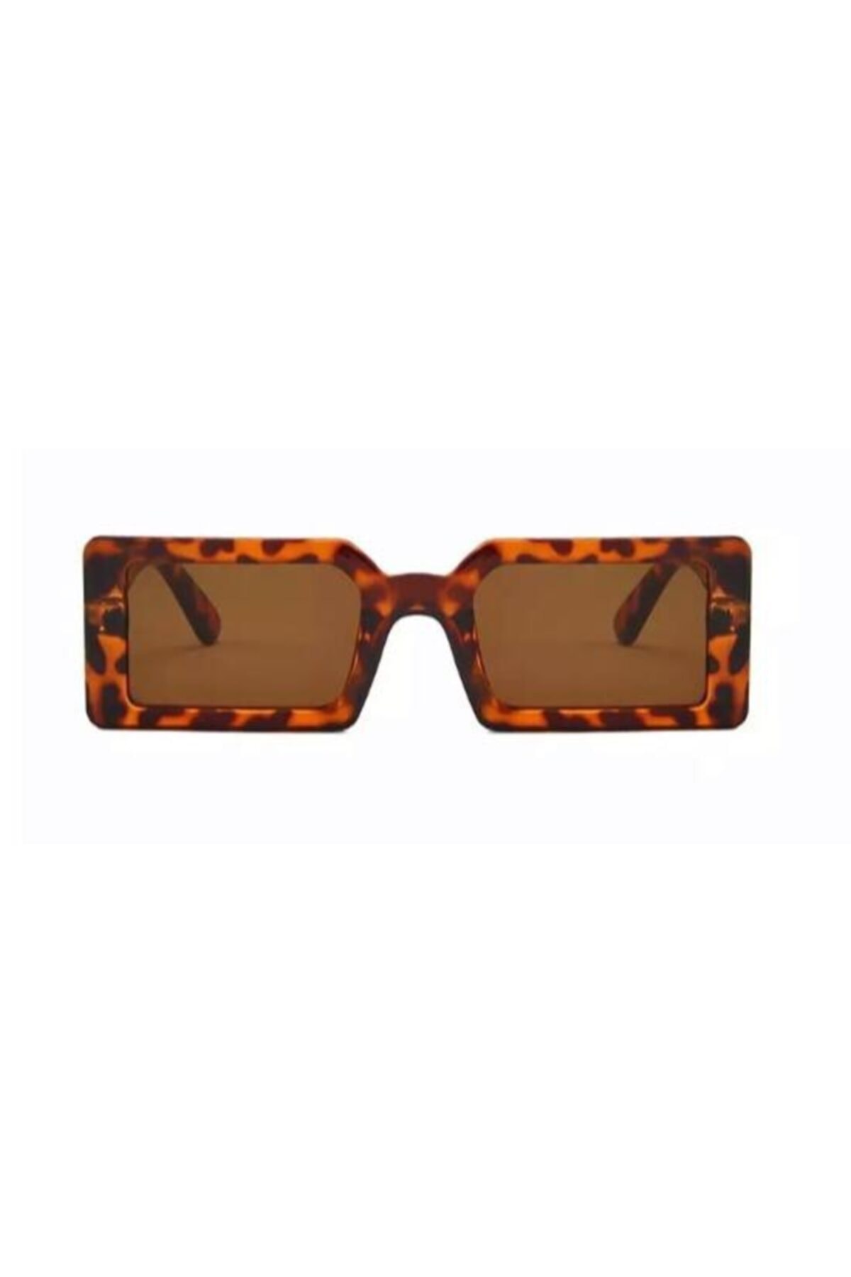 Kozo Leopard Square Vintage Glasses