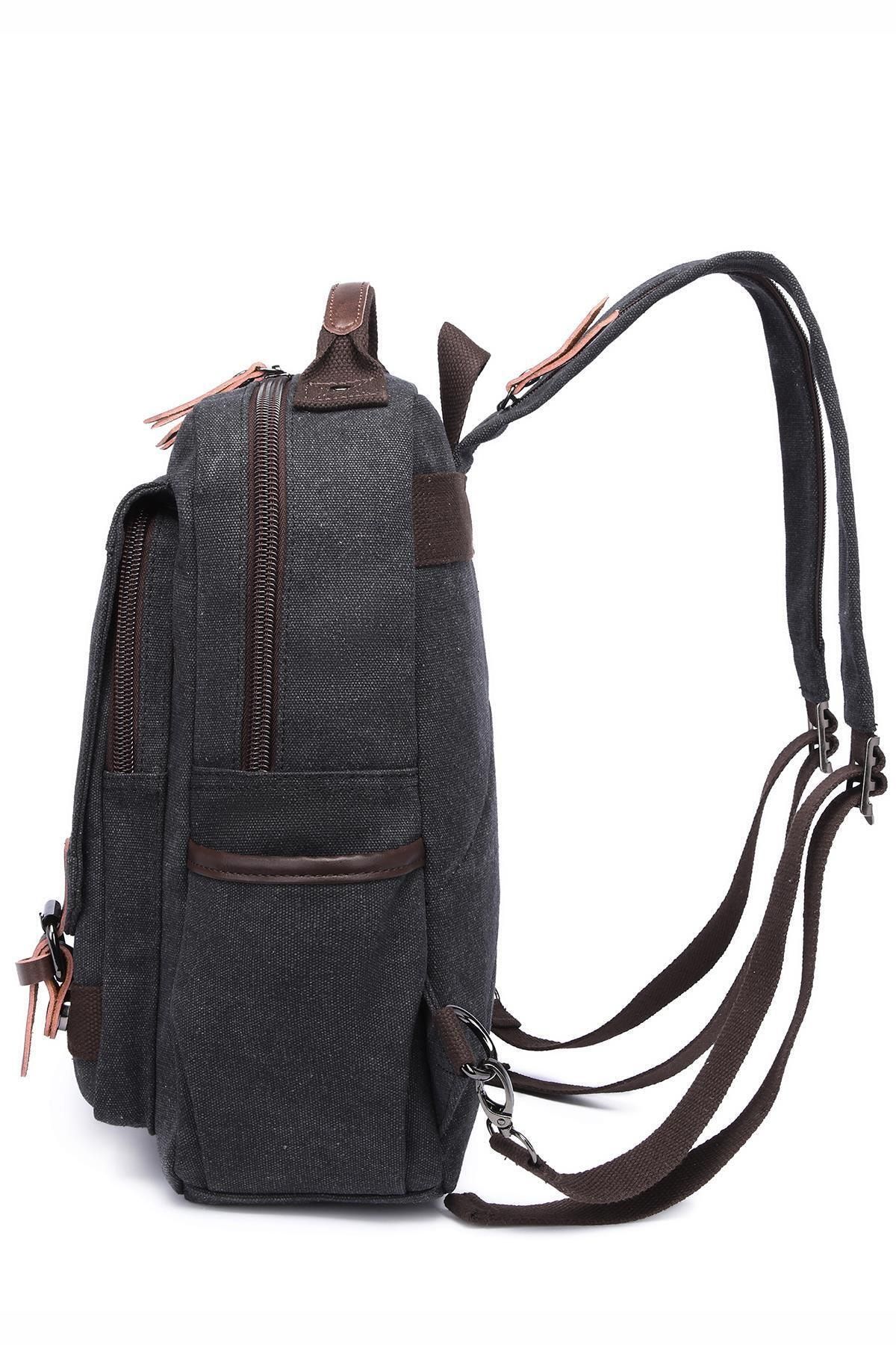 Ctvyb1272-0001 Siyah Unisex Sırt Çantası