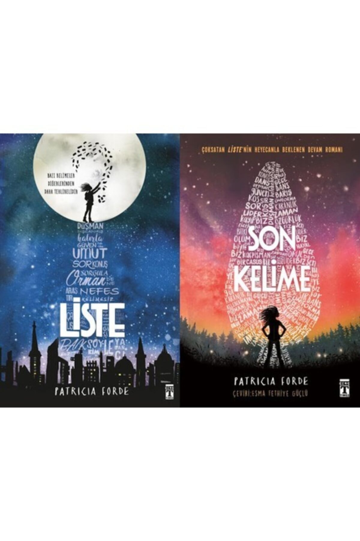 Genç Timaş Liste Serisi 2 Kitap Set Liste Son Kelime Patricia