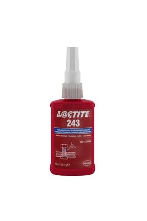 Genel Markalar 243 Orta Mukavemetli Vida Sabitleyici 50 Ml LOCTITE