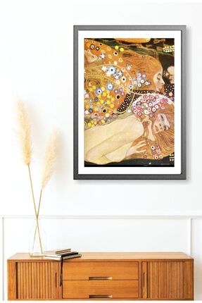 Gustav Klimt Poster Water Serpents Fine Art Print Baskı MP-TBL00300