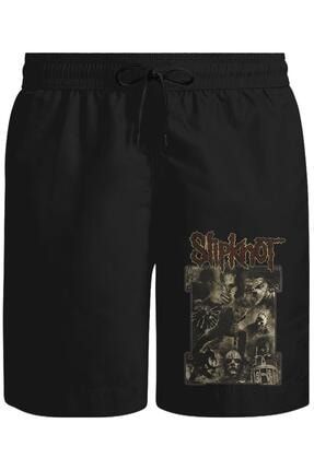 Slipknot Unisex Siyah Şort SS-48