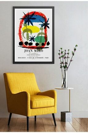 Joan Miró Poster Sergi Afiş Paint Resim Baskı 35x50 MP-TBL00328