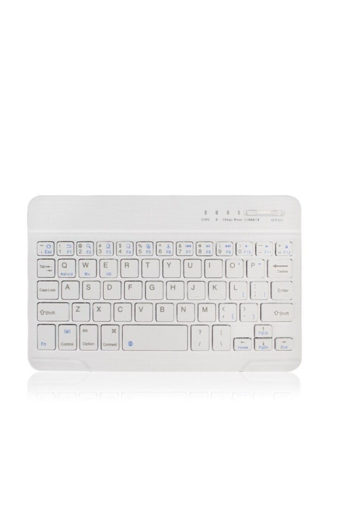 Samsung Galaxy Tab Active2 Sm-t395 Uyumlu Bleutooth Tablet Klavyesi Mini Slim Şarjlı Kablosuz Klavye