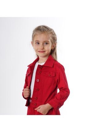 Renkli Kot Kız Çocuk Ceket PM7932