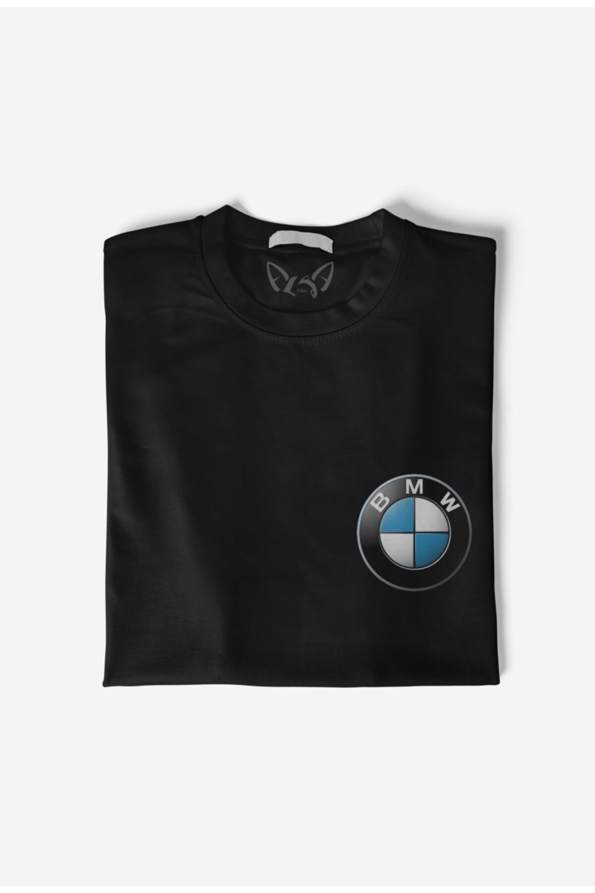 Alfa Tshirt-Tricou negru pentru copii cu imprimeu BMW 2