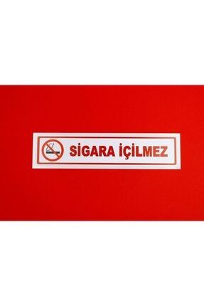 Sigara Içilmez Sticker-no Smoking (4*15) (1adet) - Sıgara Içilmez Sticker CMS - 496