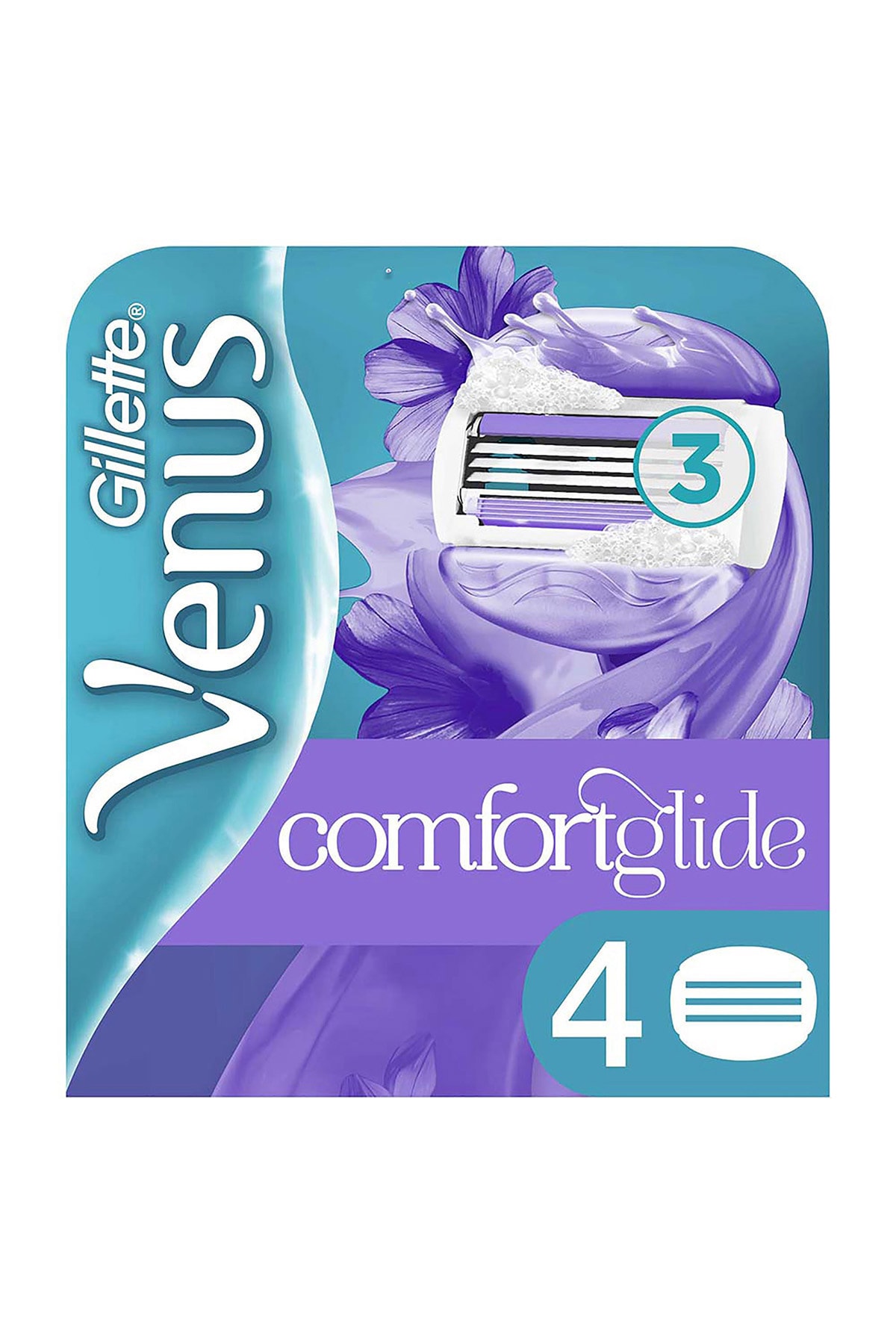 Venus Comfort Glide Breeze 4'lü Yedek Başlık